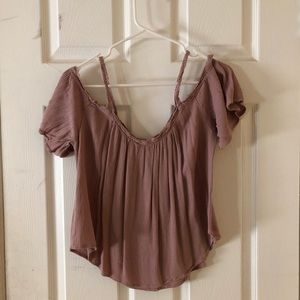 Off the shoulder top